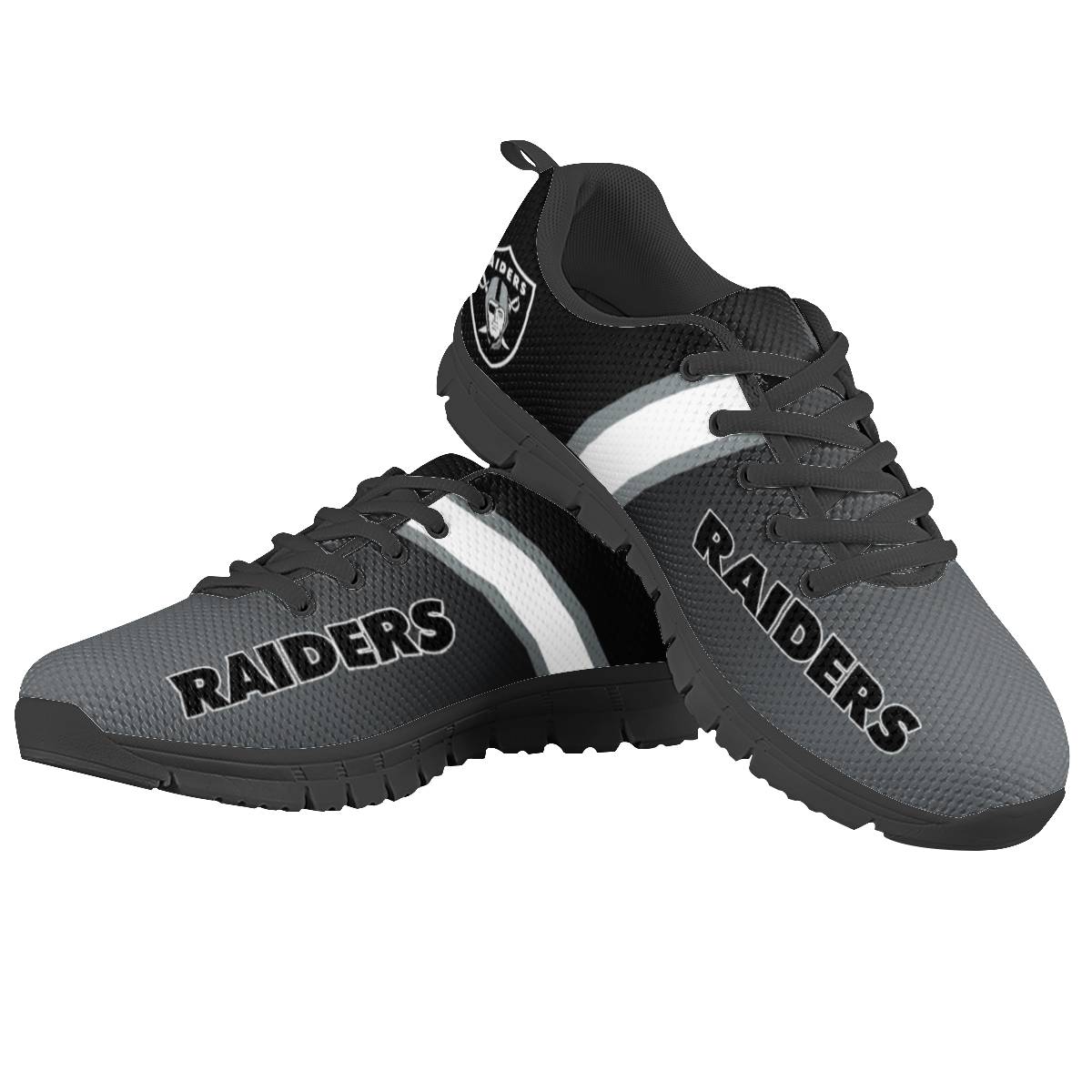 Men's Las Vegas Raiders AQ Running Shoes 002